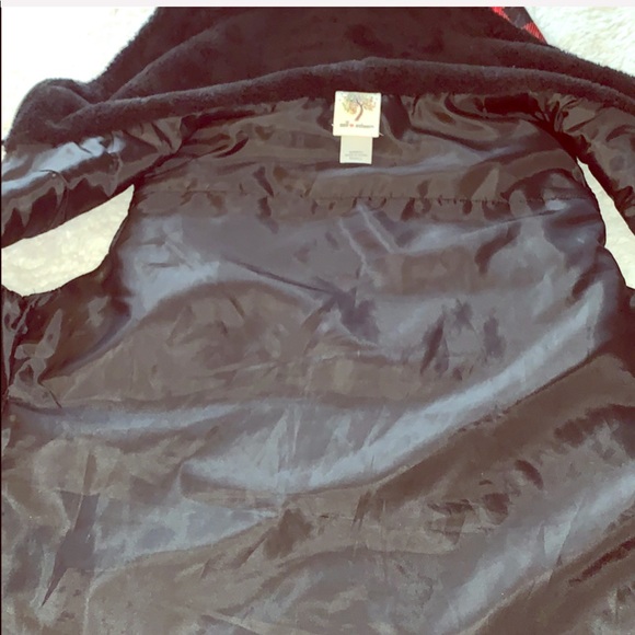 checkered winter vest - Picture 2 of 4